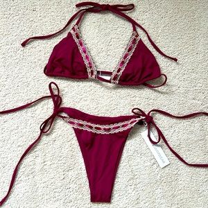 Brand new, never been worn Miesis Swimsuit. Size Small